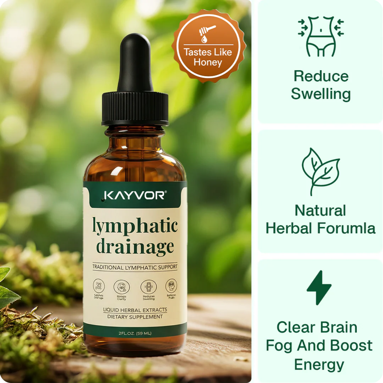 Kayvor® Lymphatic Drainage Drops