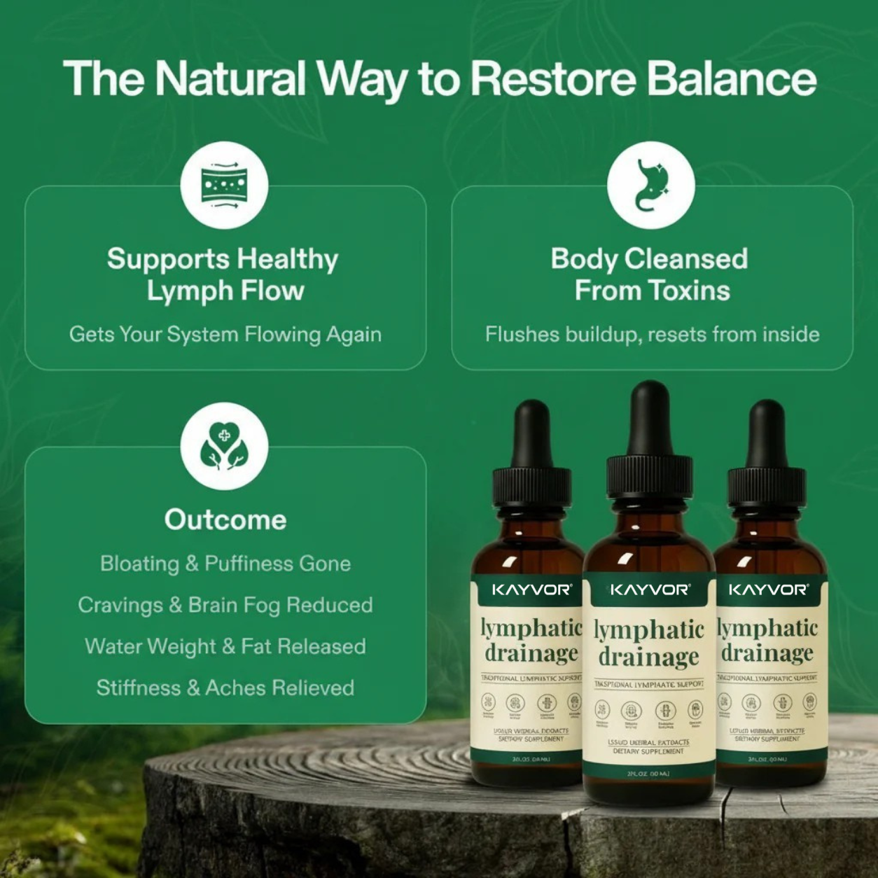 Kayvor® Lymphatic Drainage Drops