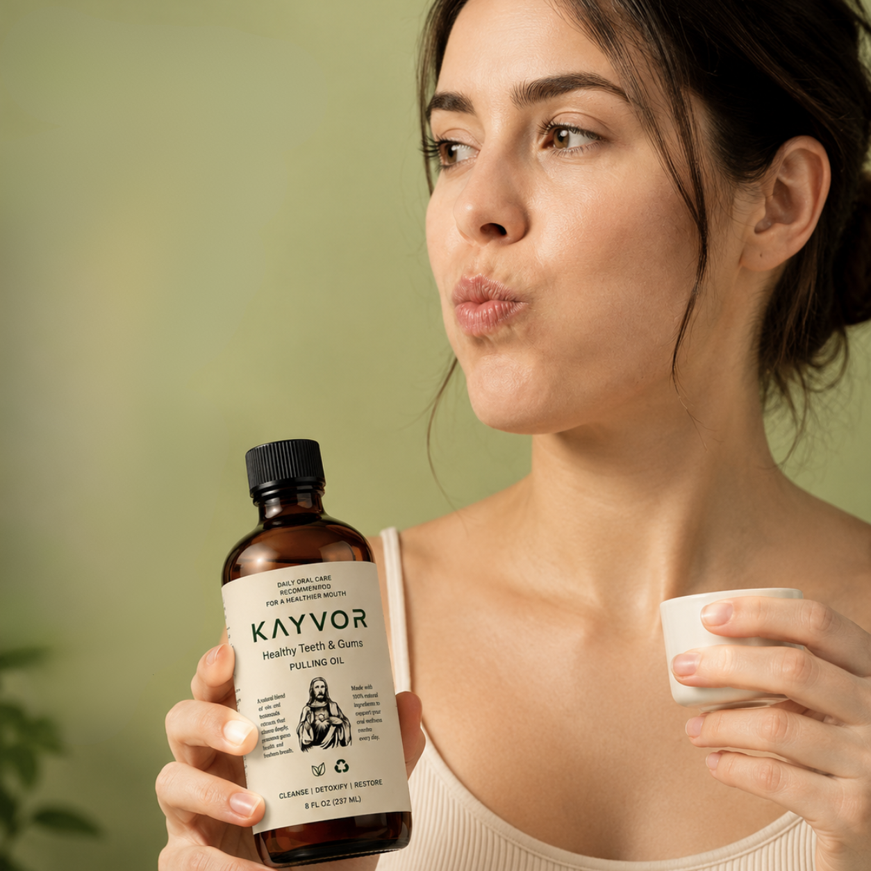 Kayvor® All-In-One Natural Oil Pulling Rinse - 1001